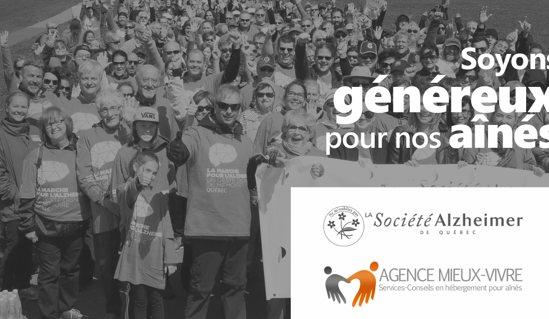 12e marche pour l’Alzheimer au profit de la fondation de l’Alzheimer de Québec.