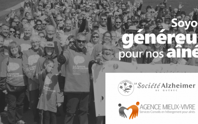 12e marche pour l’Alzheimer au profit de la fondation de l’Alzheimer de Québec.